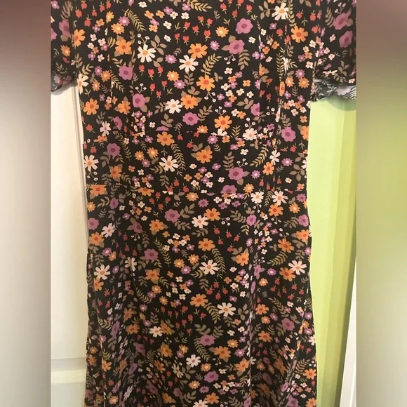 Princess Highway Floral Midi Dress Size AU 10/US 8 - Picture 5 of 8